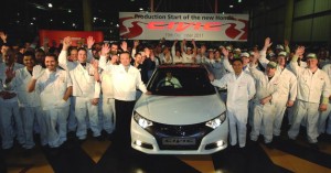 honda civic produkcija