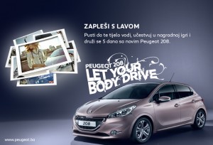 Pugeot takmicenje - Zaplesi s lavom